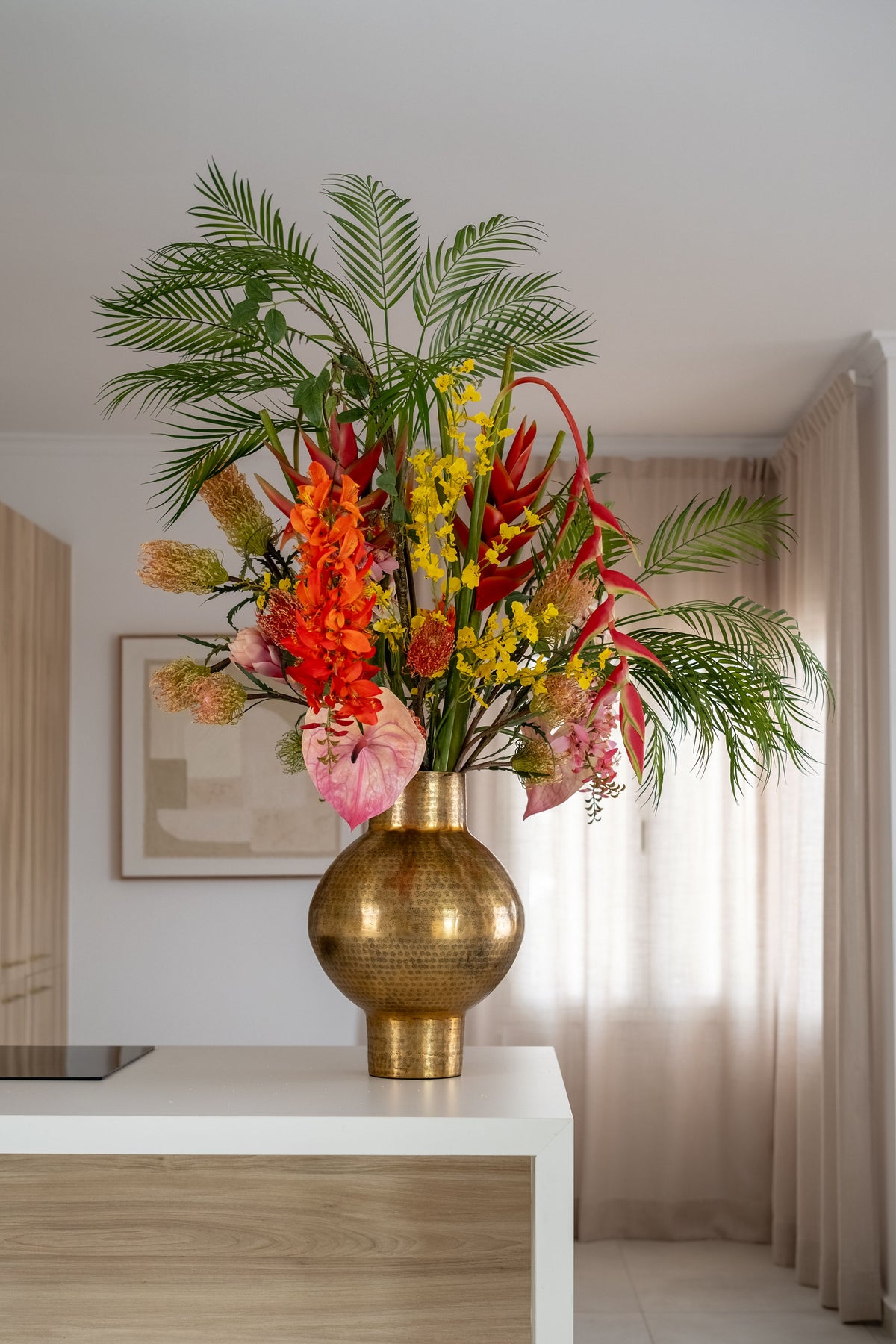 Palm Tak Groen 124 cm