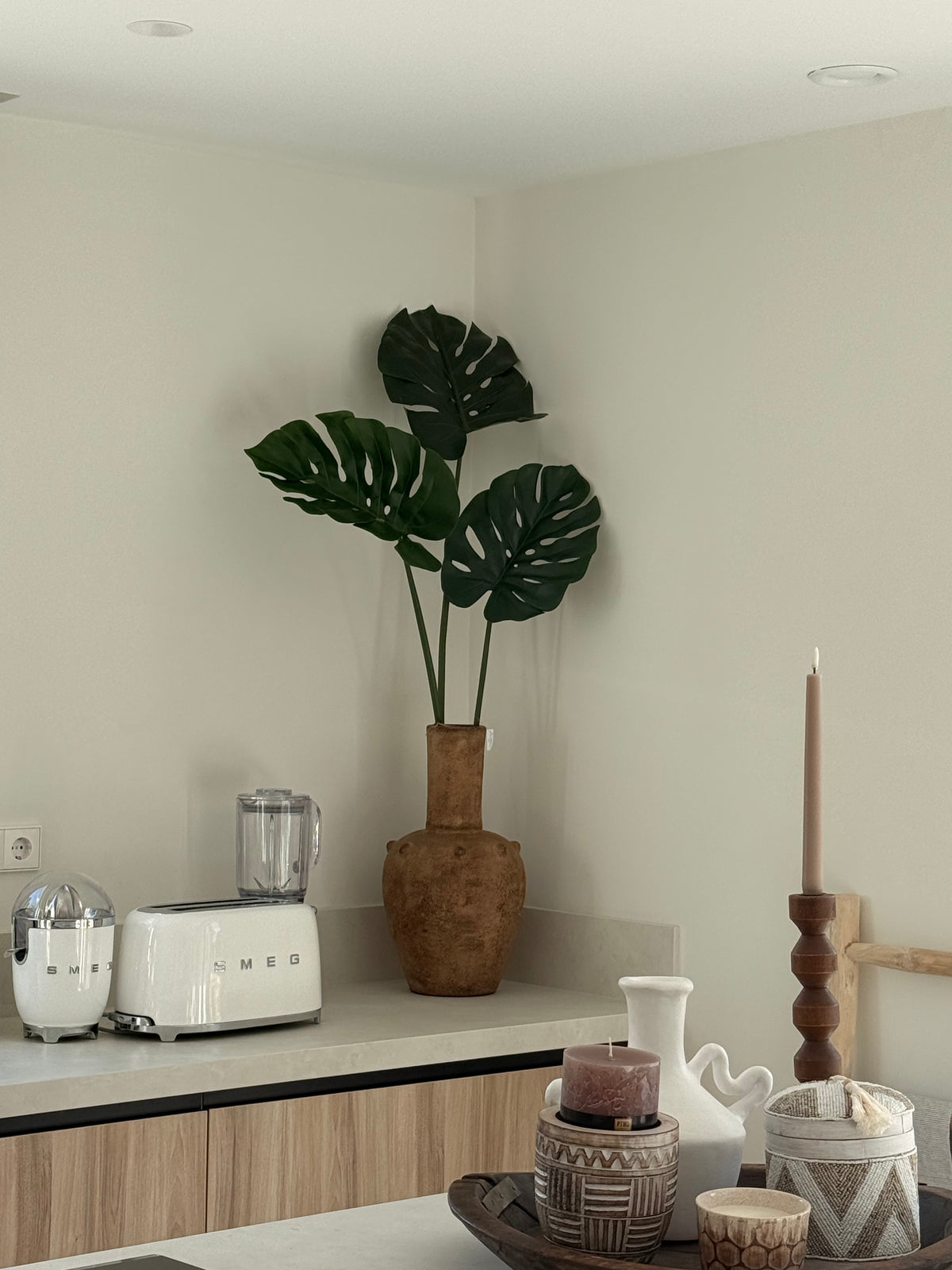 Spray de hoja de Monstera – 120 cm