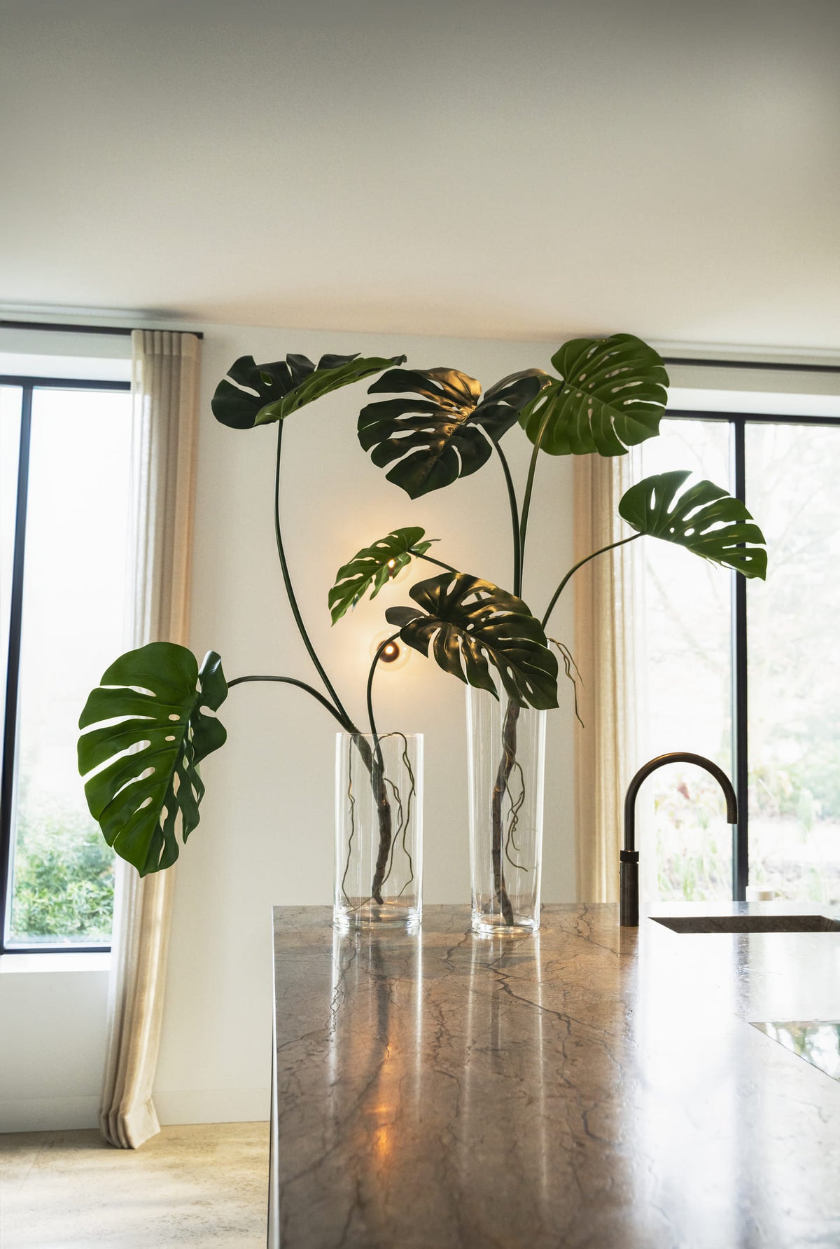 Spray de hoja de Monstera – 120 cm